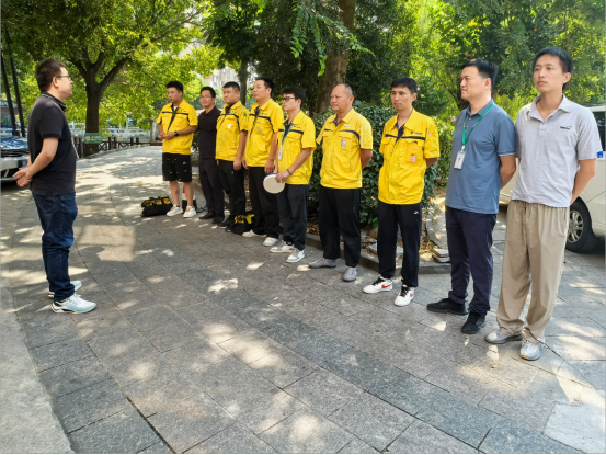 智家服务部开展户内燃气泄漏应急演练 筑牢安全防线